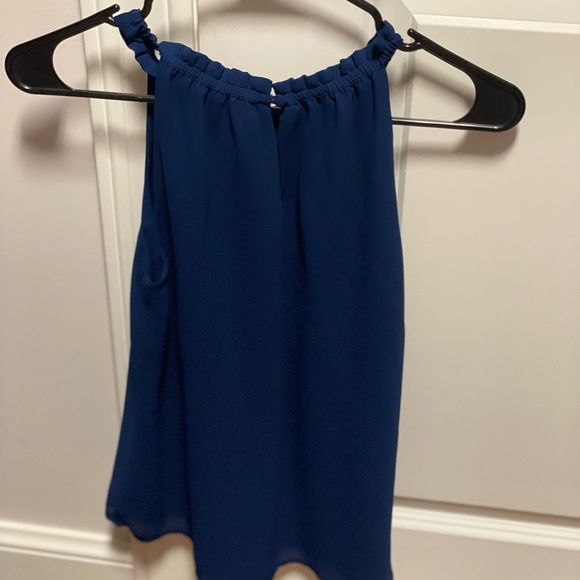 DL Navy Blue Tank Top S NWOT - Picture 3 of 3